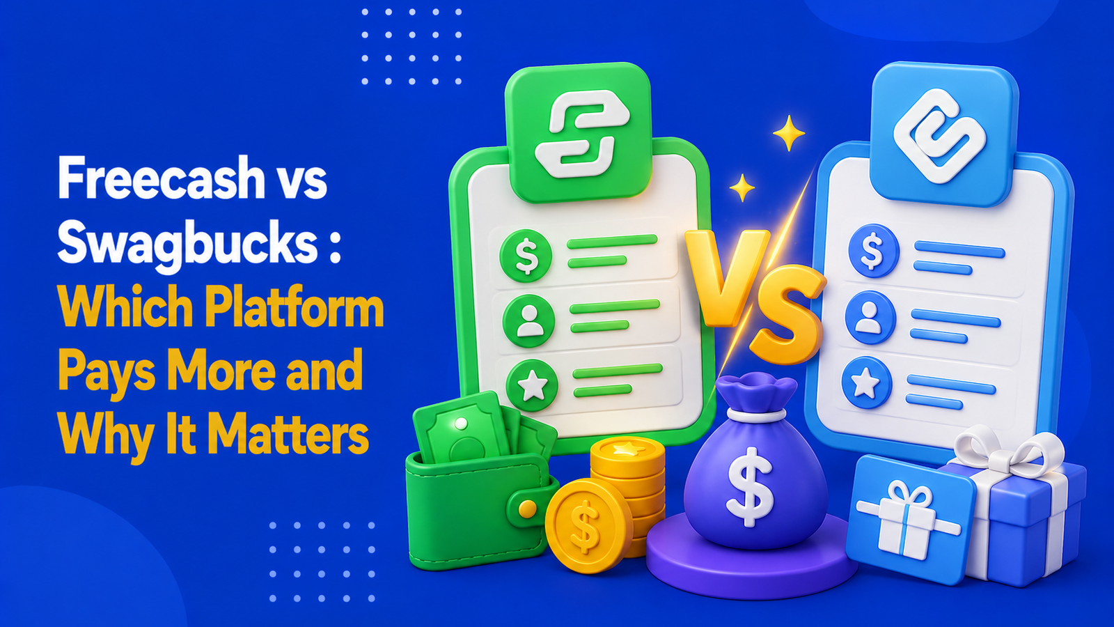 Freecash vs Swagbucks : Which Platform Pays More and Why It Matters