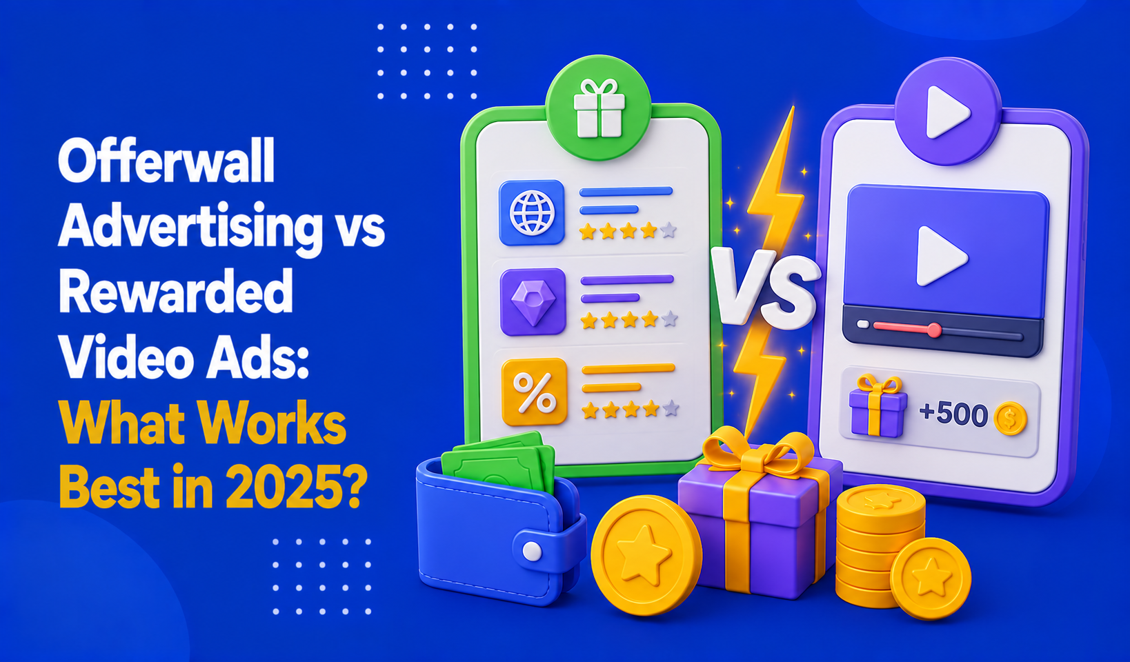 Offerwall Advertising vs Rewarded Video Ads: What Works Best in 2025?