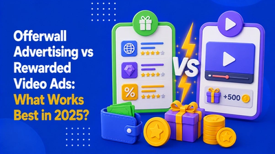 Offerwall Advertising vs Rewarded Video Ads: What Works Best in 2025?