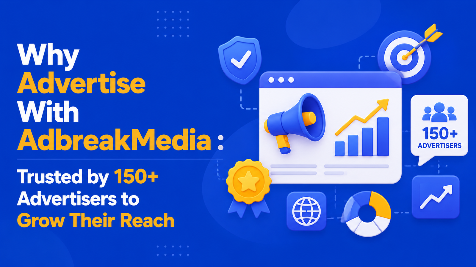 Why Advertise With AdbreakMedia : Trusted by 150+ Advertisers to Grow Their Reach