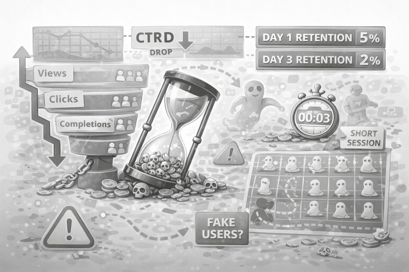 Warning signs of poor traffic quality