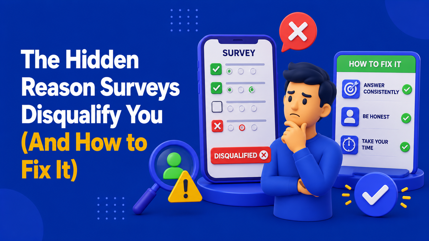 The Hidden Reason Surveys Disqualify You (And How to Fix It)