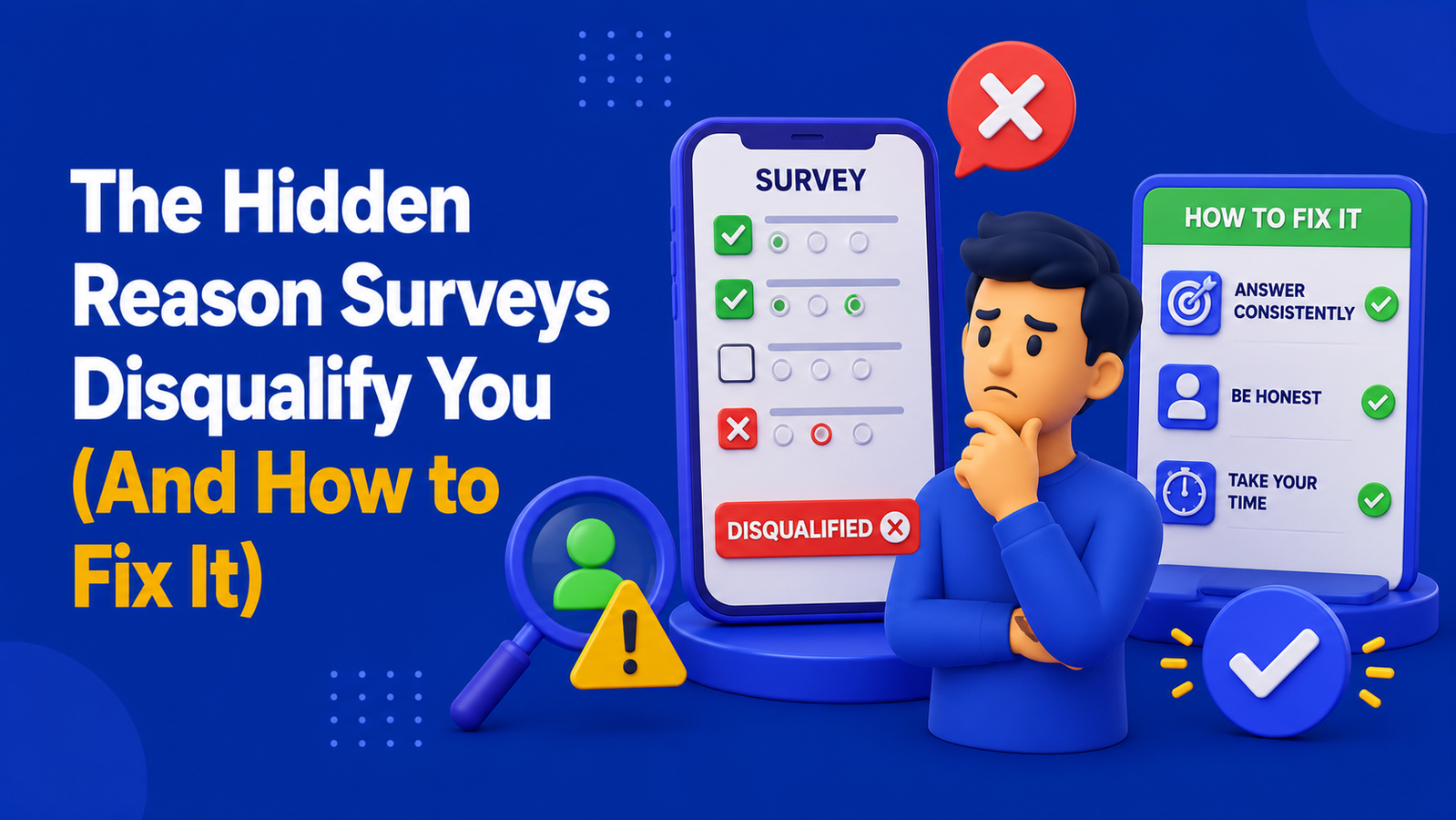The Hidden Reason Surveys Disqualify You (And How to Fix It)