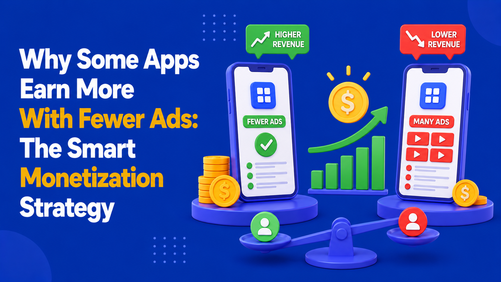 Why Some Apps Earn More With Fewer Ads: The Smart Monetization Strategy