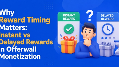 Why Reward Timing Matters: Instant vs Delayed Rewards in Offerwall Monetization