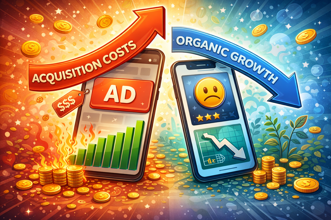 Rising costs and declining growth