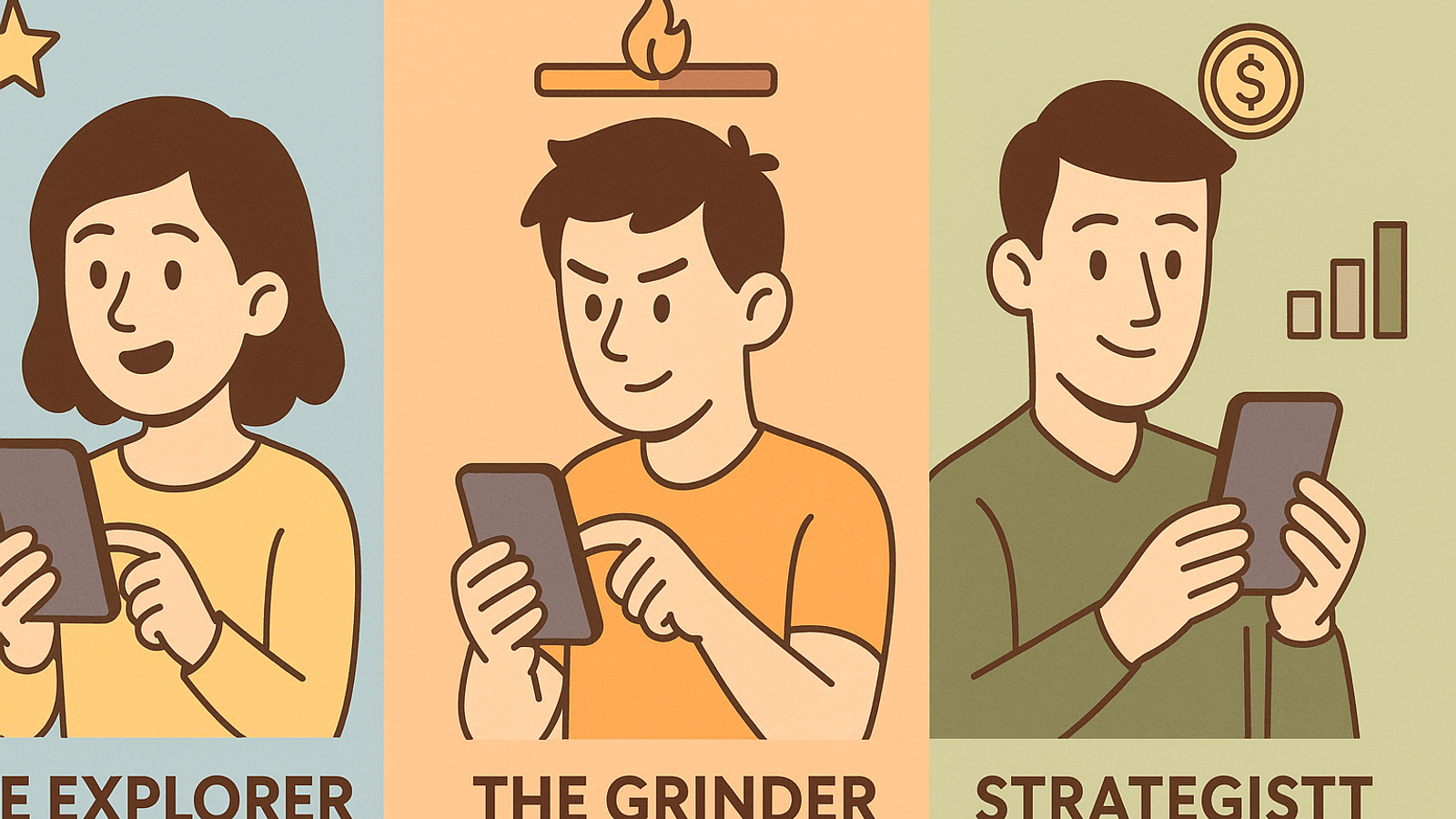 The Three Personality Types of Earners: The Explorer, The Grinder, The Strategist