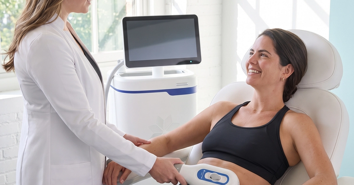 Performing CoolSculpting Body Contouring Fatloss Treatment in Montreal