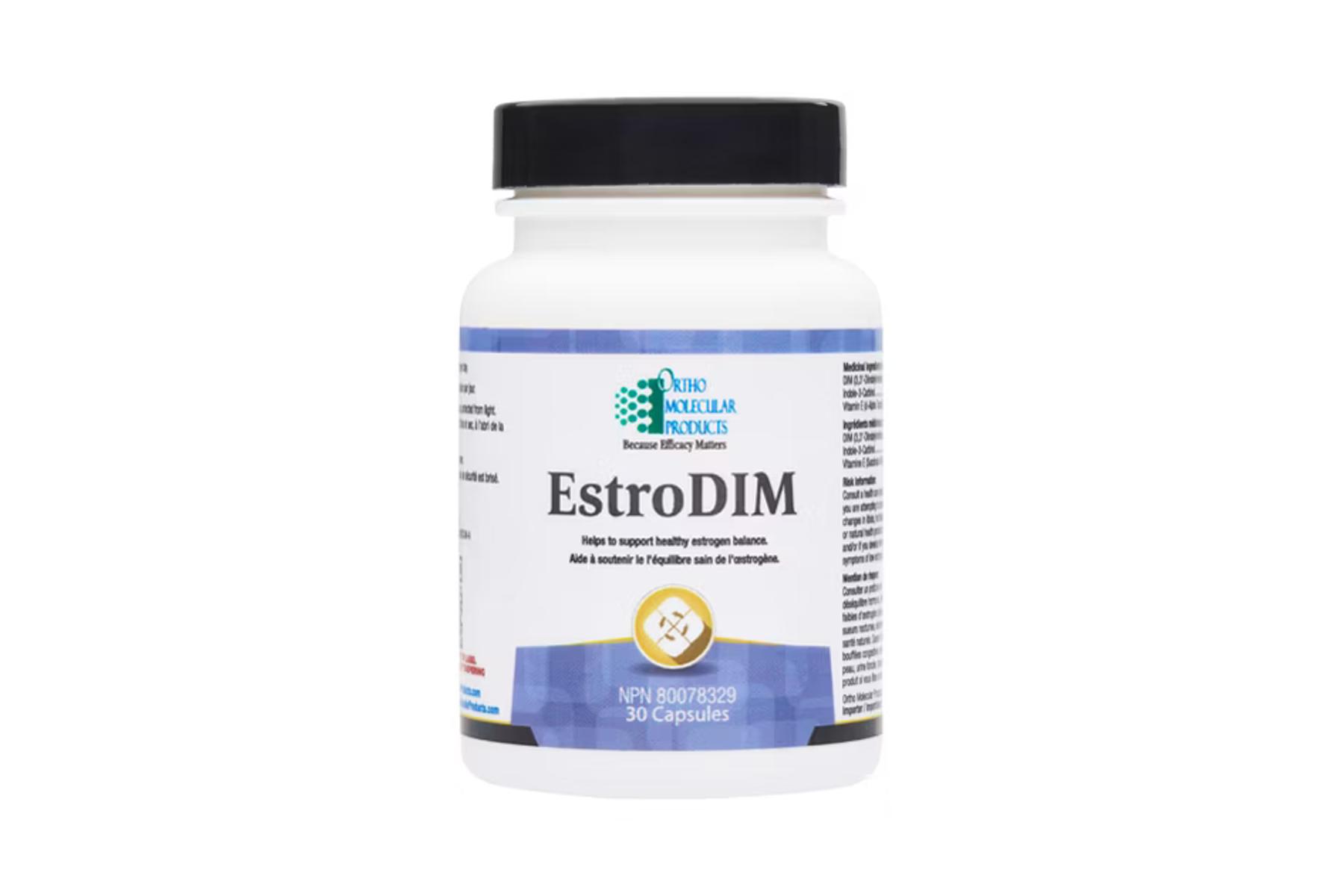 🌿 Balance Your Hormones Naturally with EstroDIM by Orthomolecular Products