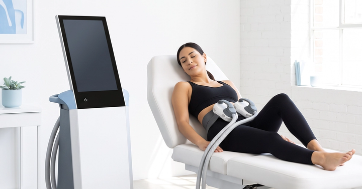 Remove fat permanently and build muscle with Emsculpt NEO at Ideal Body Clinic Medispa in Montreal Quebec