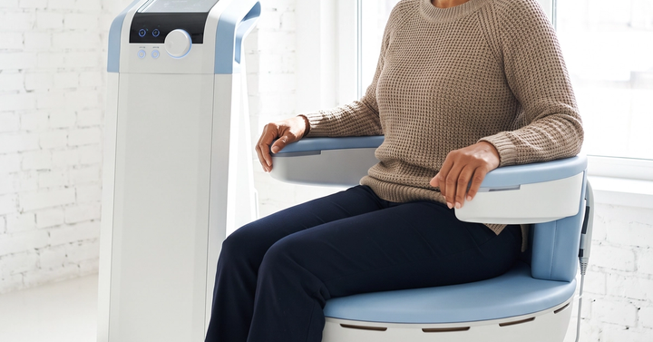 Emsella treatment for urinary incontinence and for strenghtening pelvic floor muscles