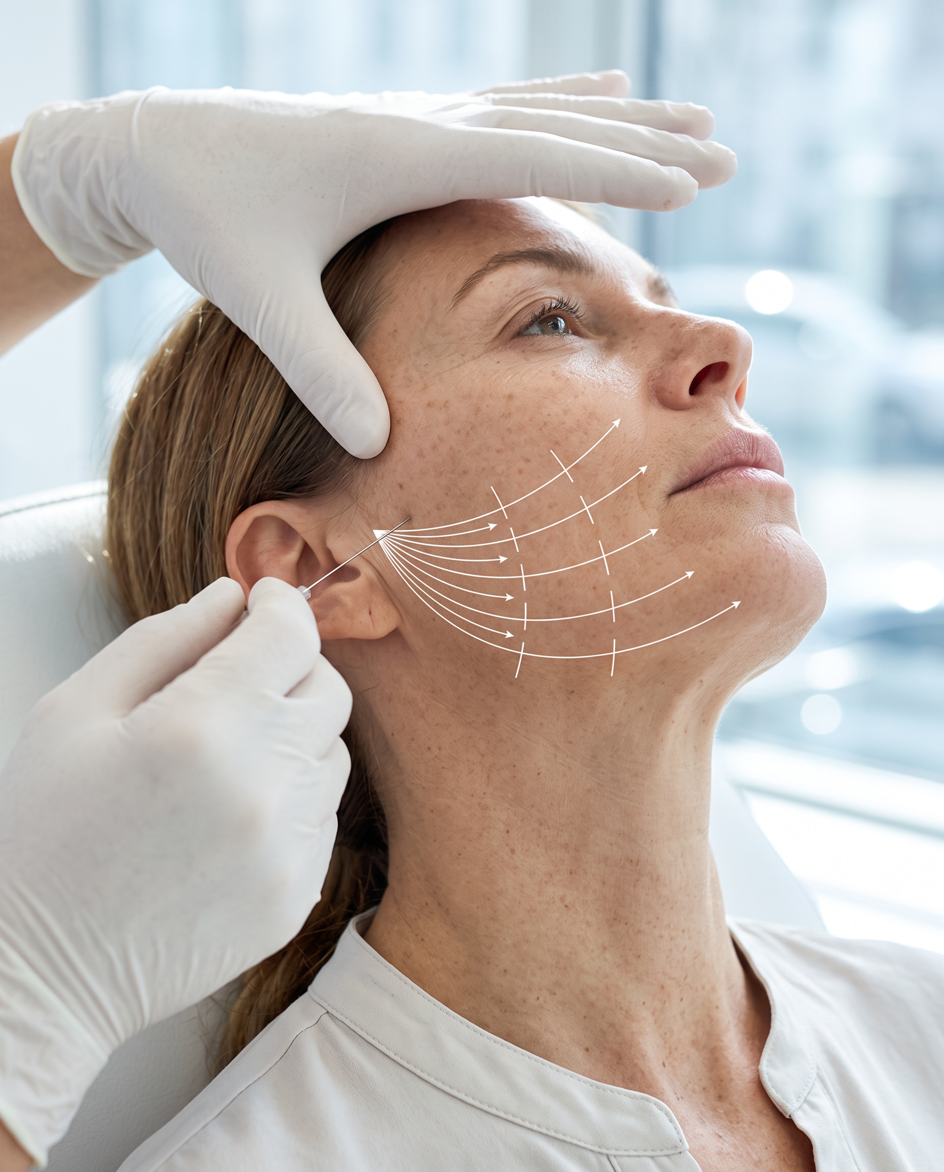 PDO Thread Lifts aesthetic treatment in Montreal Clinic