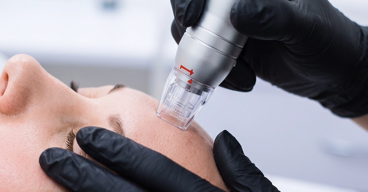 Rejuvenation Radiofrequency Microneedling aesthetic treatment in Montreal Clinic