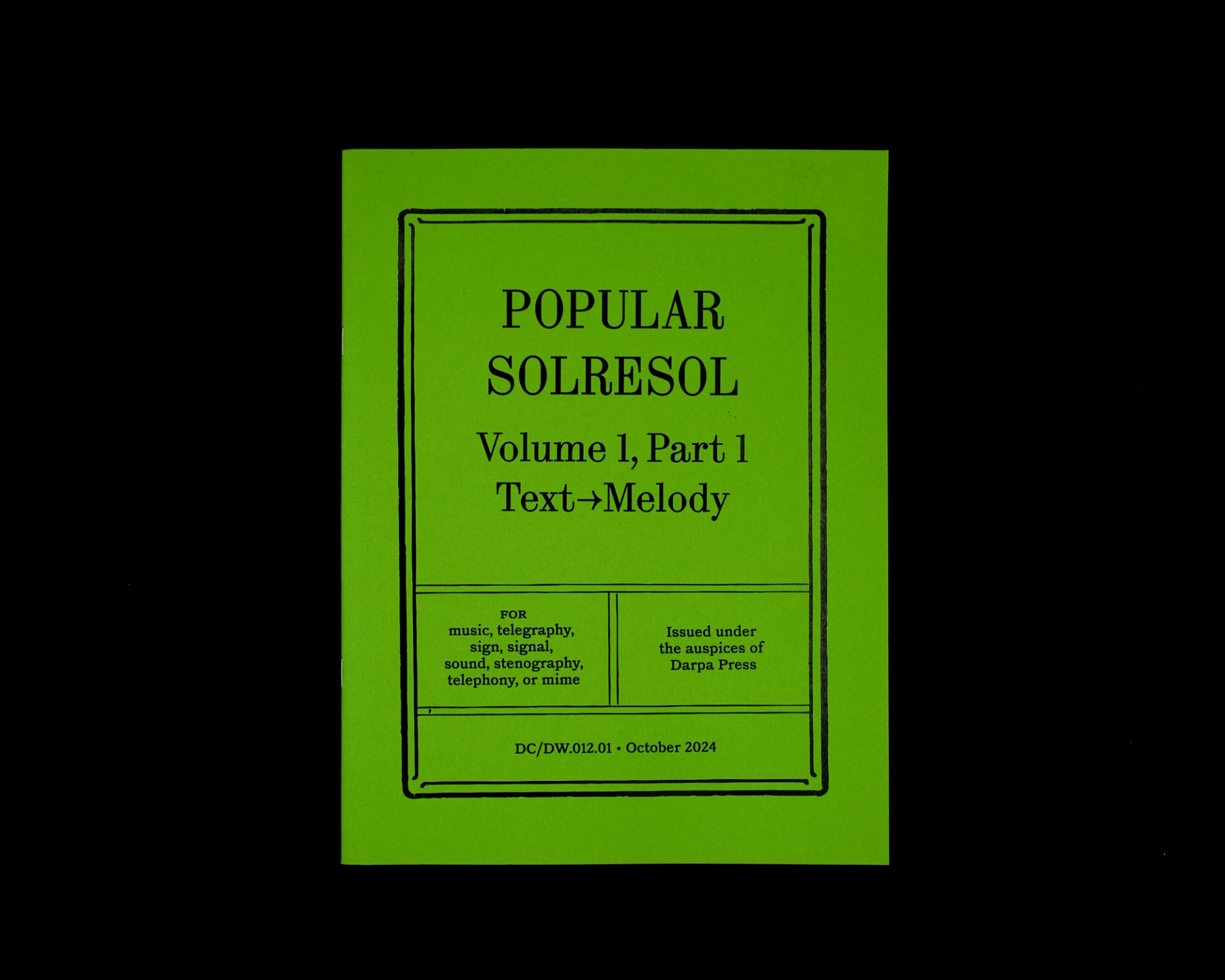 Popular Solresol vol 1