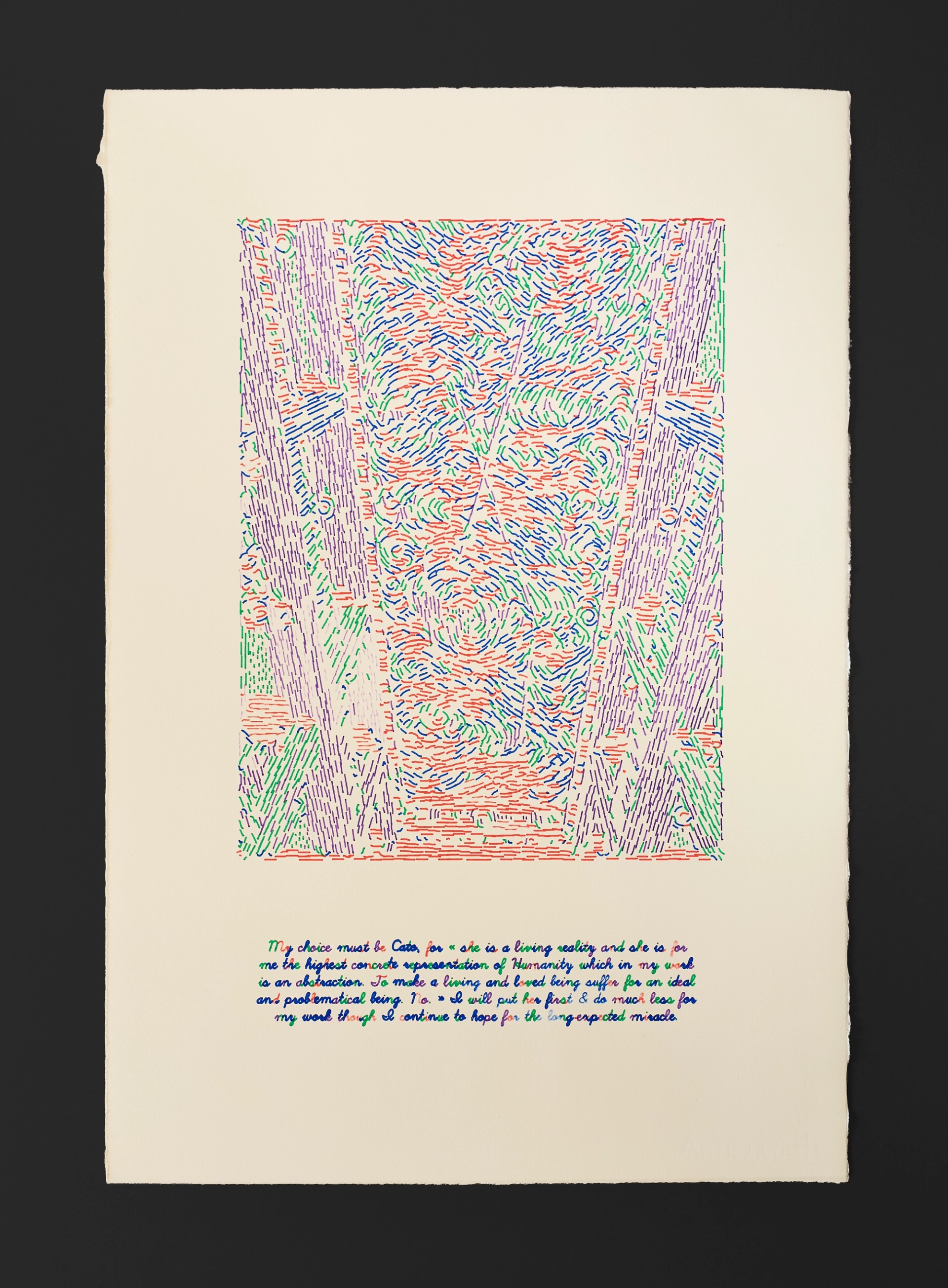 Paul Otlet / Mundaneum / “My choice must be Cato…” 2025