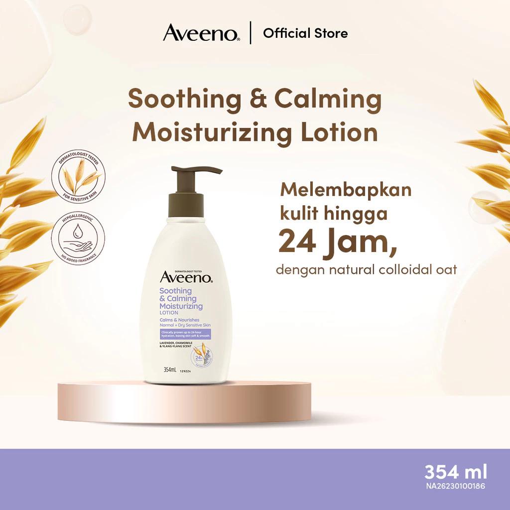 Aveeno Soothing and Calming Moisturizing Lotion listing creative