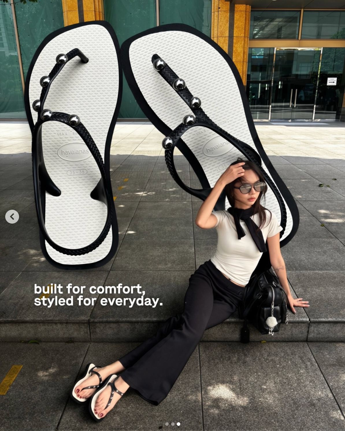 Havaianas everyday styling campaign content