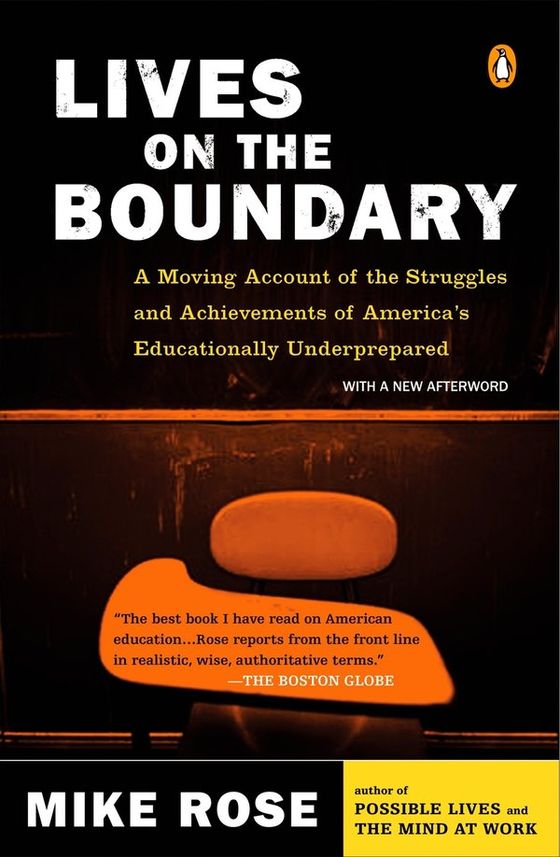Lives on the Boundary: The Struggles and Achievements of America’s Educationally Underprepared cover