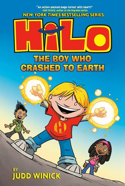Hilo: The Boy Who Crashed to Earth cover