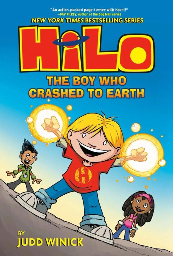 Hilo: The Boy Who Crashed to Earth cover