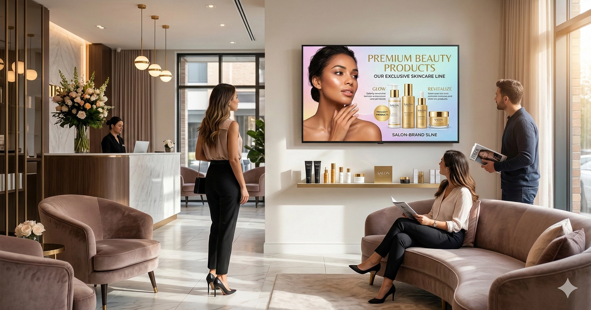 Boost Your Bottom Line: How Digital Signage Can Transform Your Waiting Space
