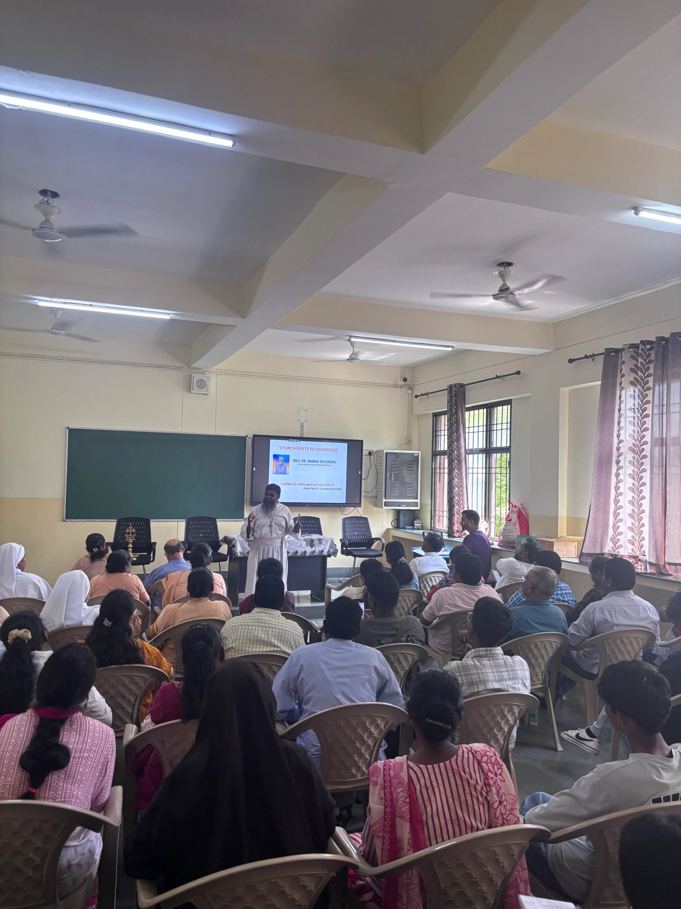 The reflection encouraged the participants to embrace their missionary vocation with courage