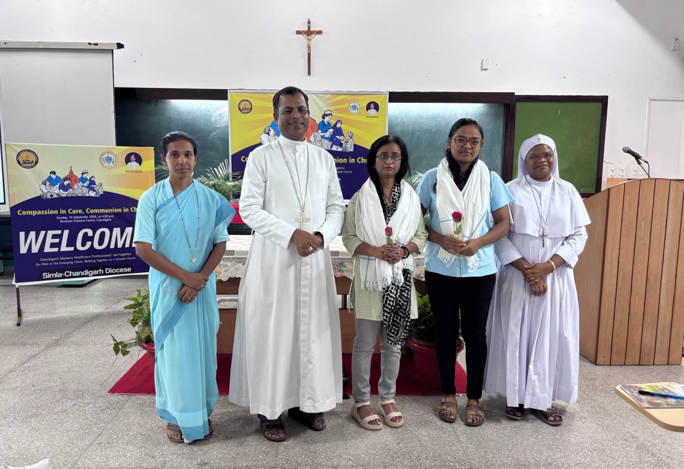 Election of the new team for the Chandigarh Deanery Health Apostolate