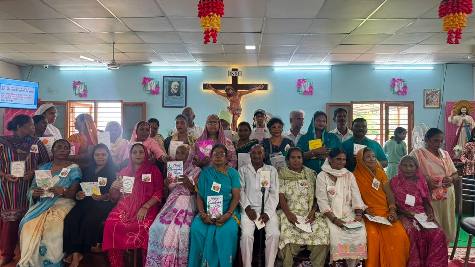 St. Padre Pio Church, Nayagaon Celebrates the World Day of Grandparents and the Elderly
