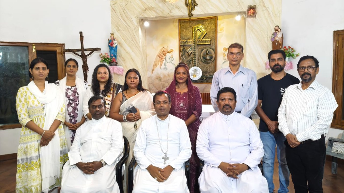 Simla Chandigarh Diocese Laity Team with Bishop Ji