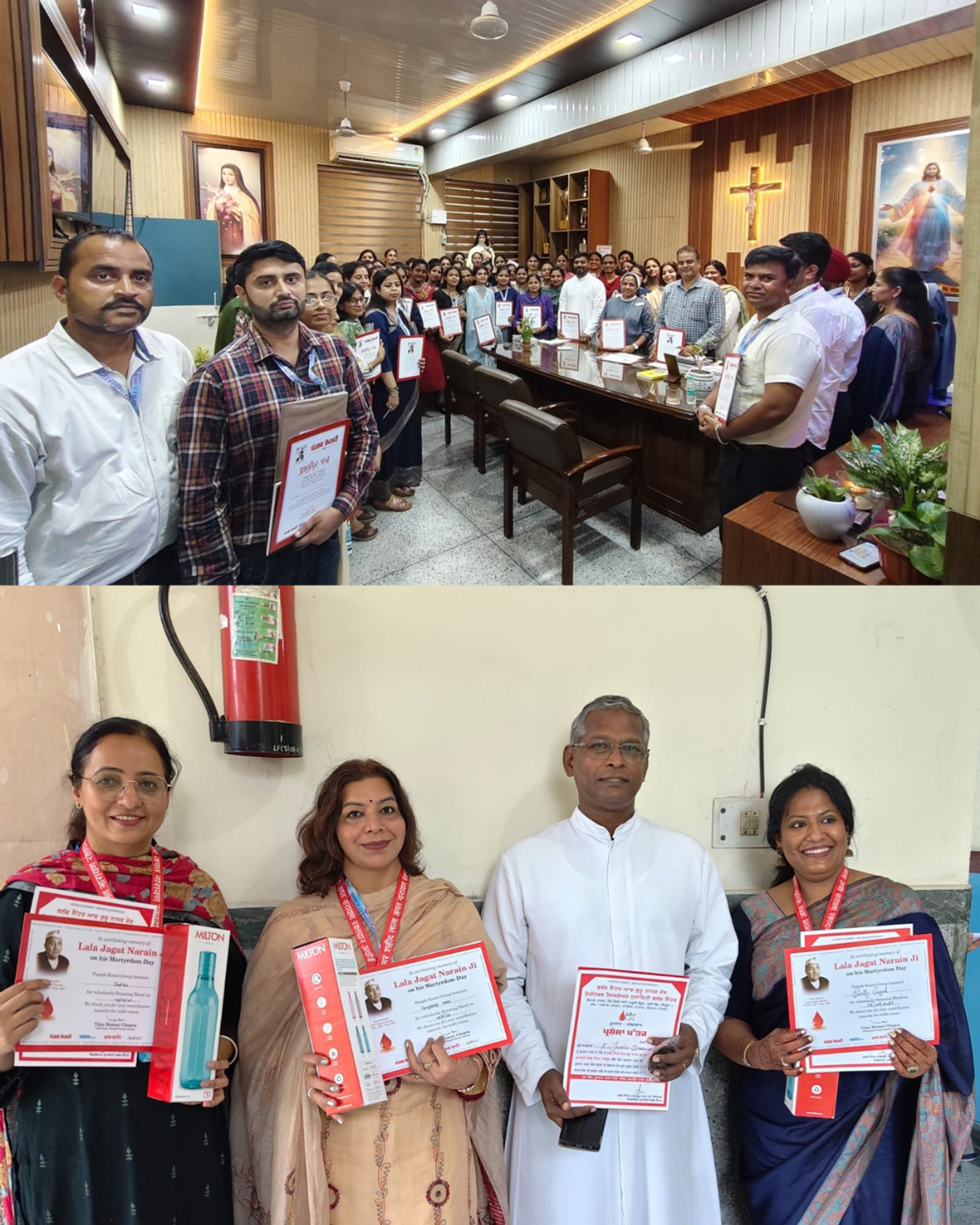 with the noble objective of promoting voluntary blood donation and creating awareness about its vital role in saving precious human lives.