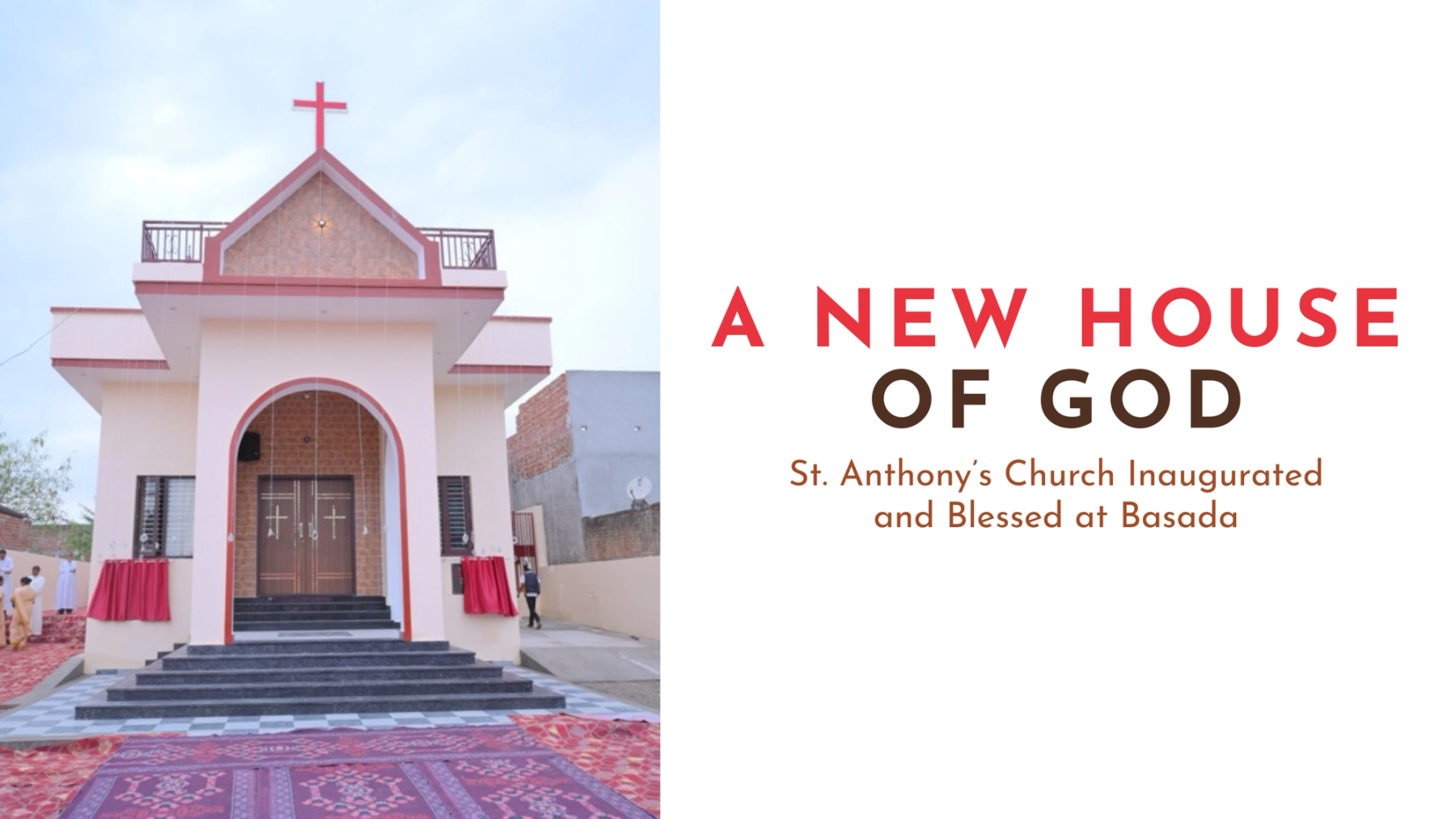 A New House of God: St. Anthony’s Church Inaugurated and Blessed at Basada