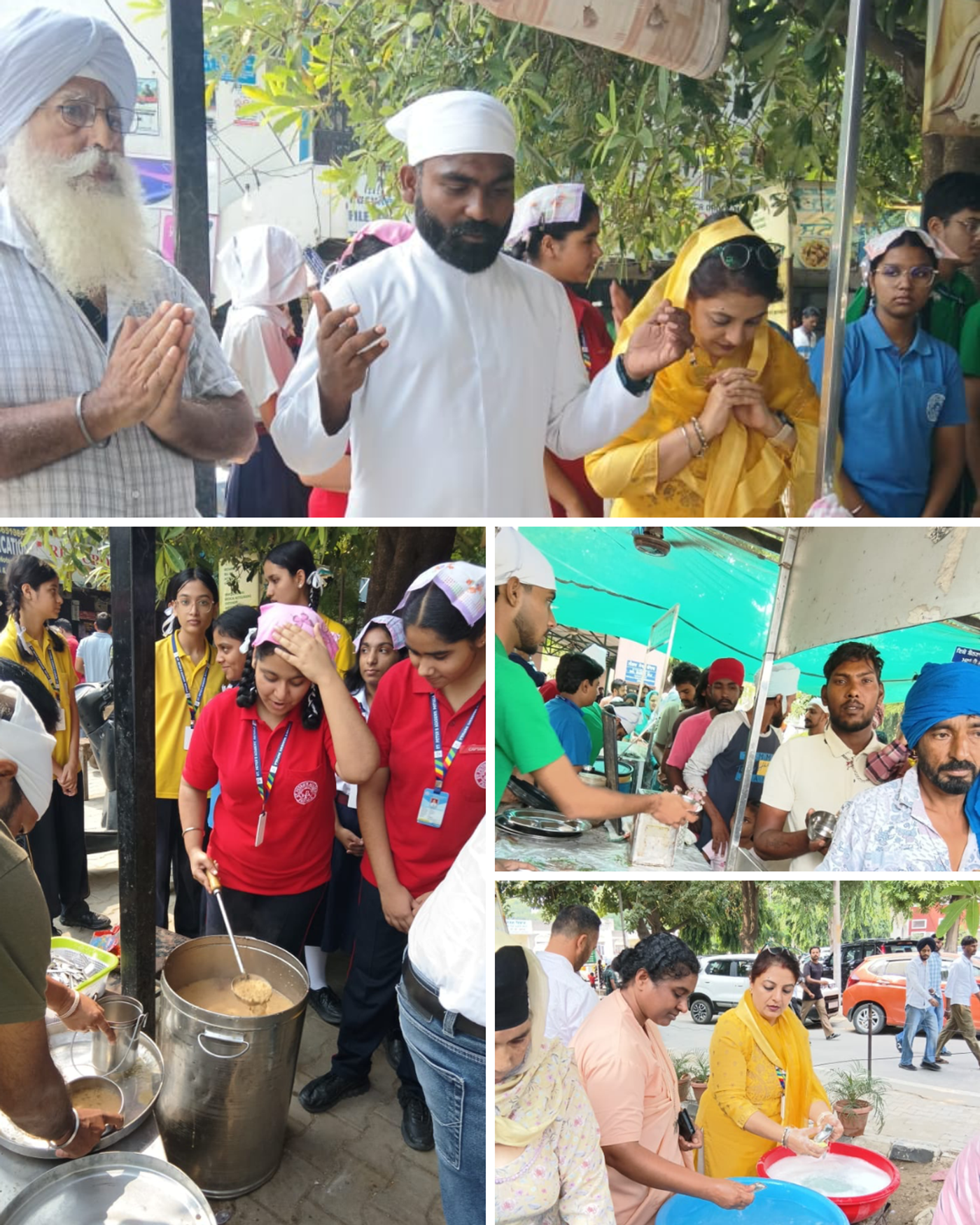 The students returned to school feeling blessed, fulfilled and deeply inspired