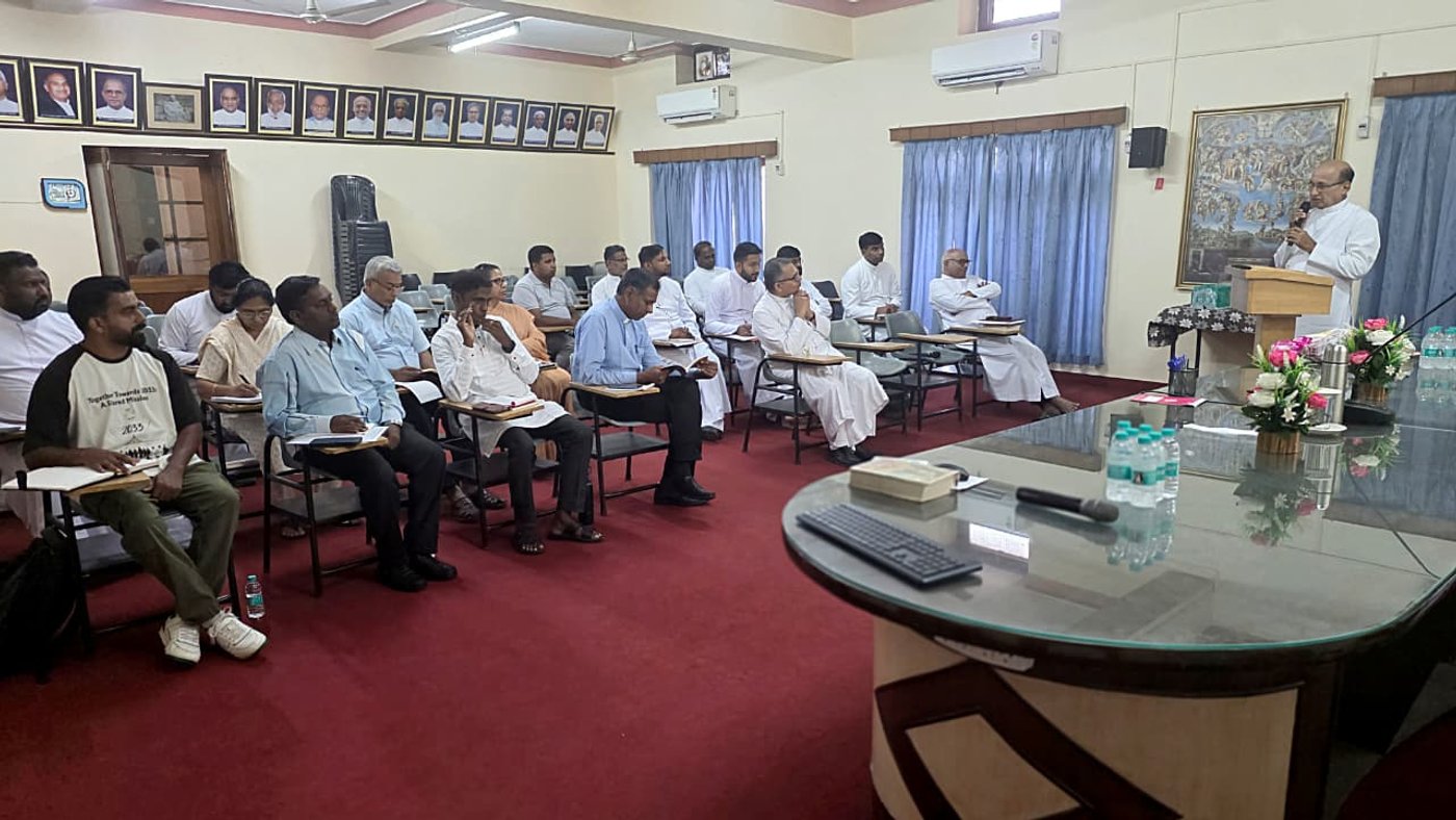 Bishop Lobo outlined the background and significance of the CCBI Pastoral Plan 2033