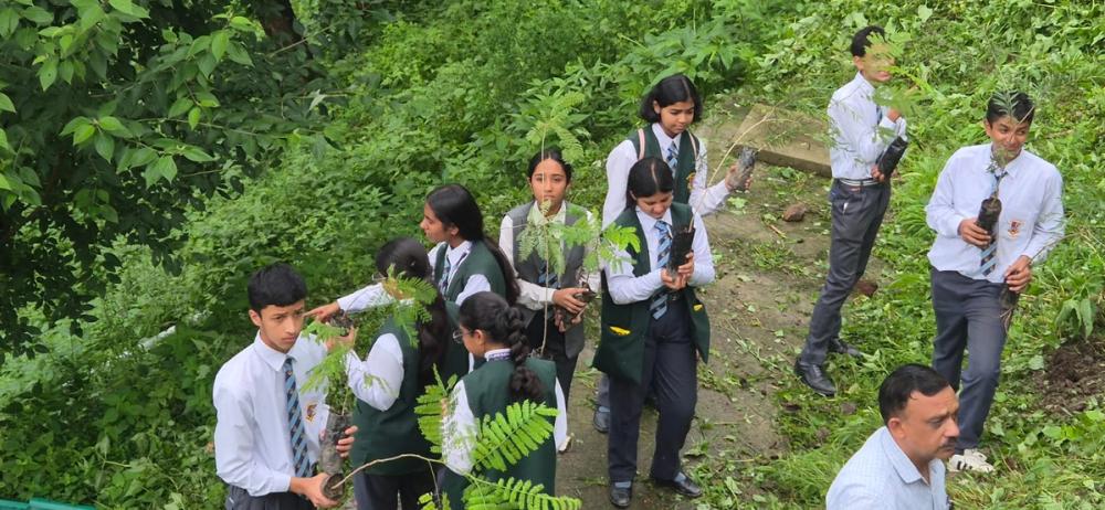 The drive was a meaningful step towards nurturing environmental responsibility among students