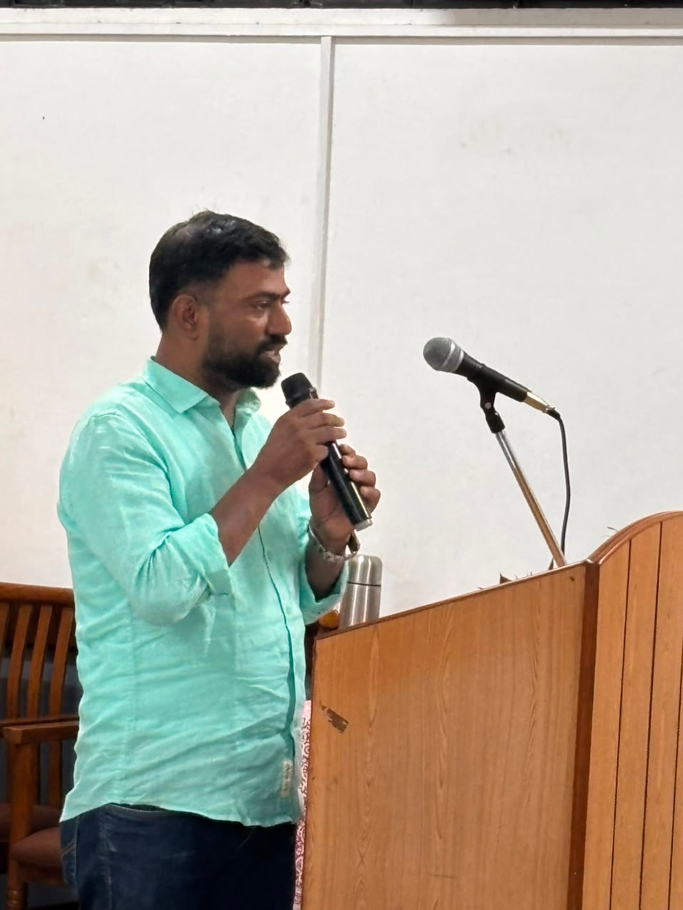 The gathering was warmly welcomed by Mr. Dominic