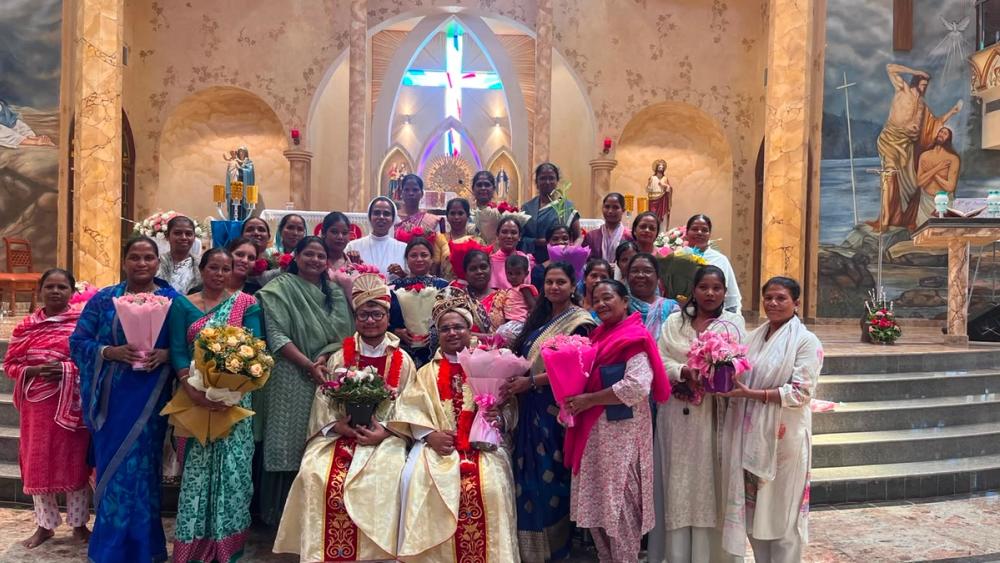 a special felicitation program was organized to express heartfelt gratitude to Fr. Bibin and Fr. Rohit for their dedicated leadership and spiritual guidance