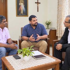 Meeting with Missionary Families of Christ (MFC) Leadership: Planning Upcoming Diocesan Mission