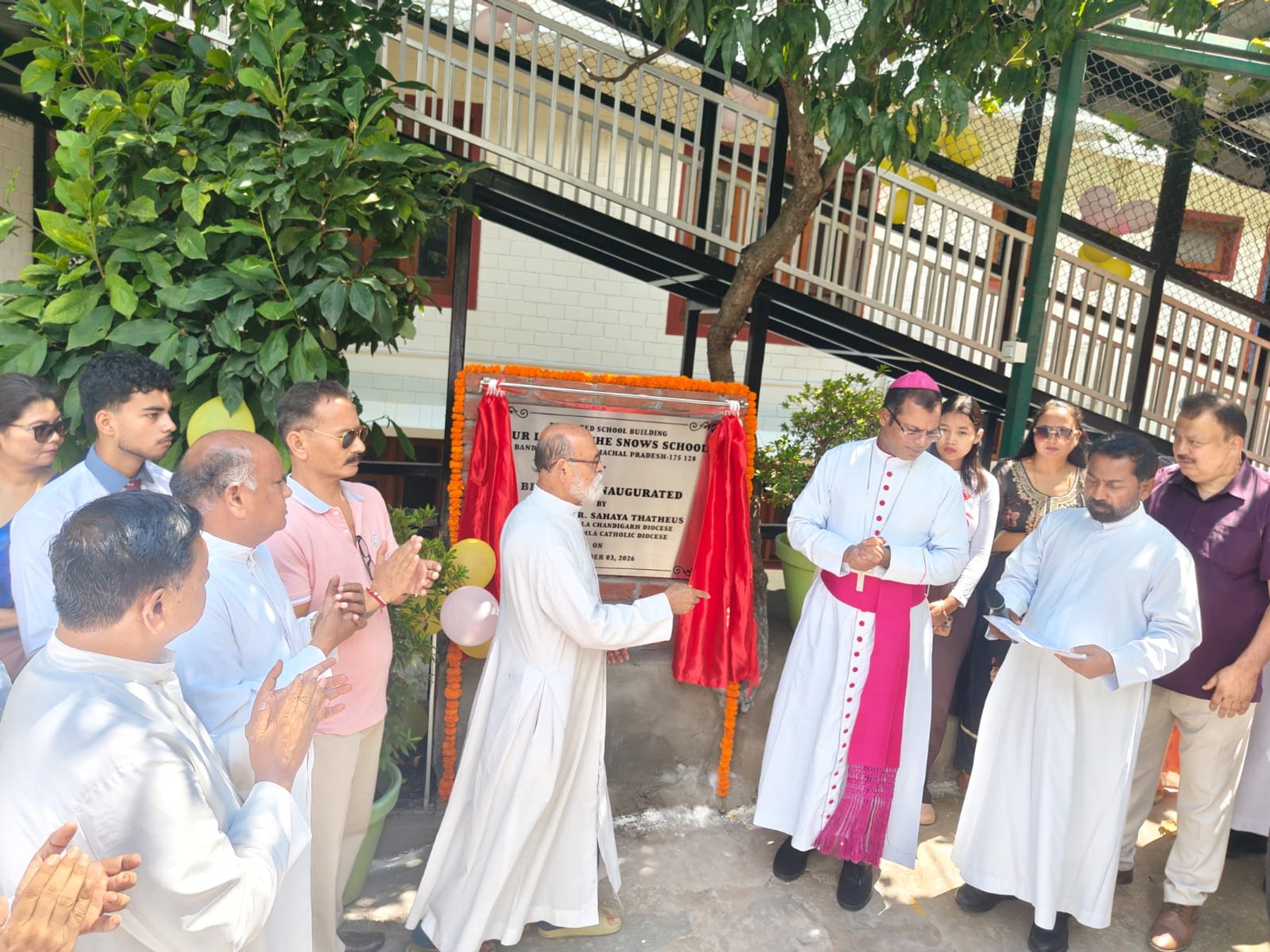 Renovated School Block of Our Lady of the Snows, Bandrol, Blessed and Inaugurated