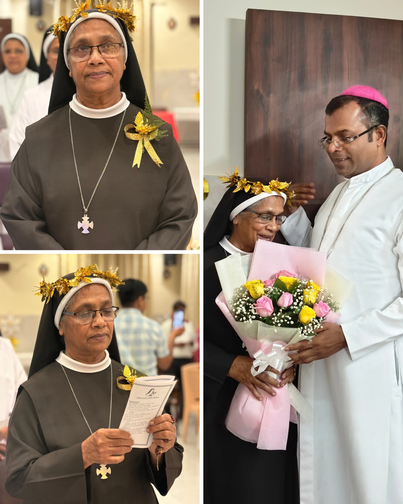 Golden Jubilee of Consecrated Life of Sr. Shibeena CMC
