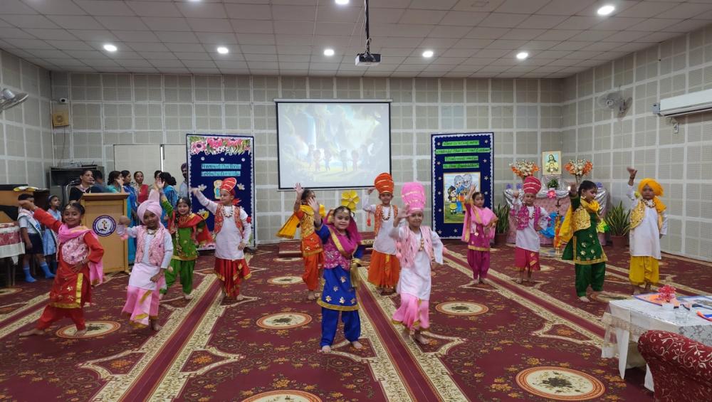 Students presented vibrant cultural performances