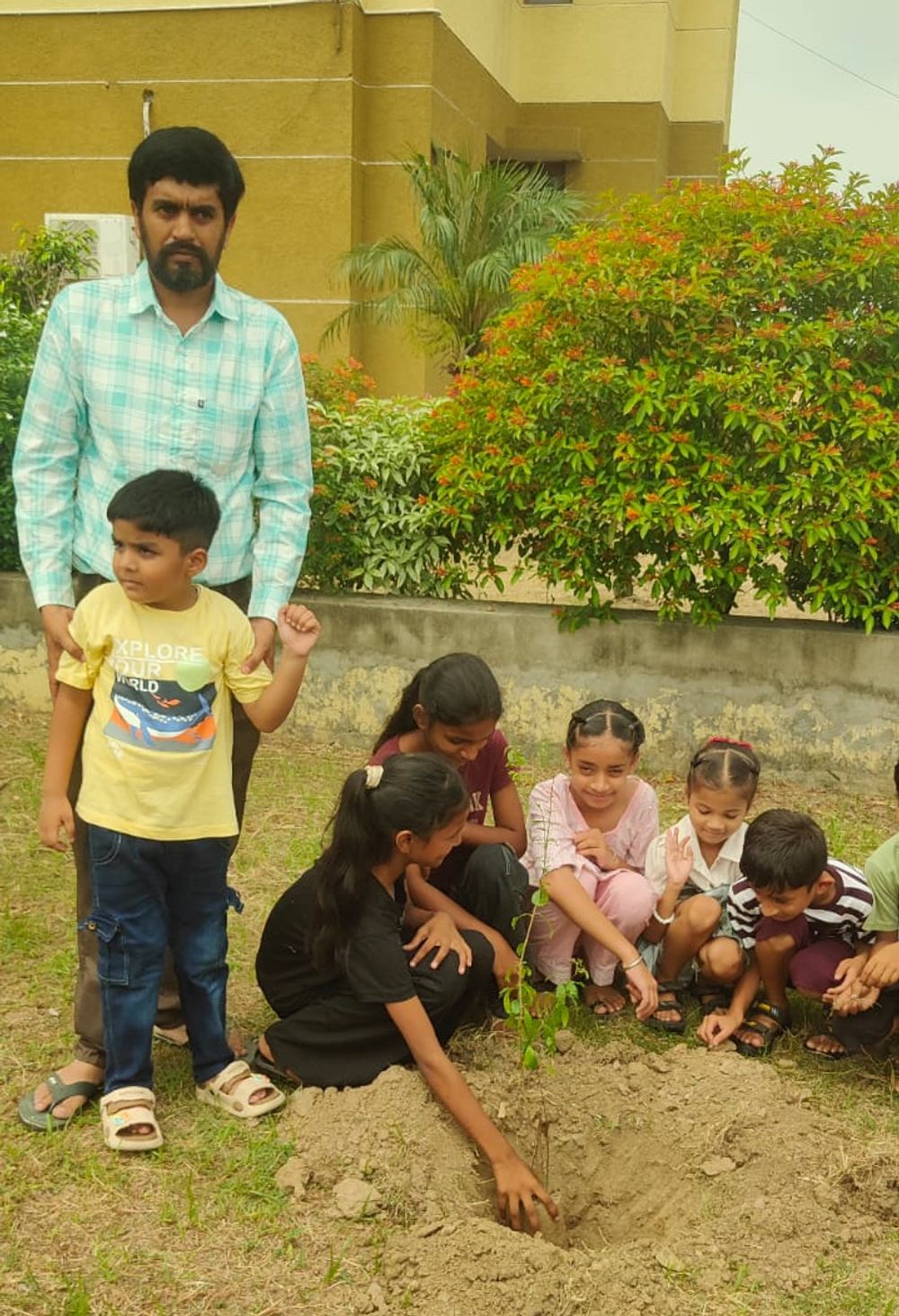 The parish community thanked the Lord for the gift of nature
