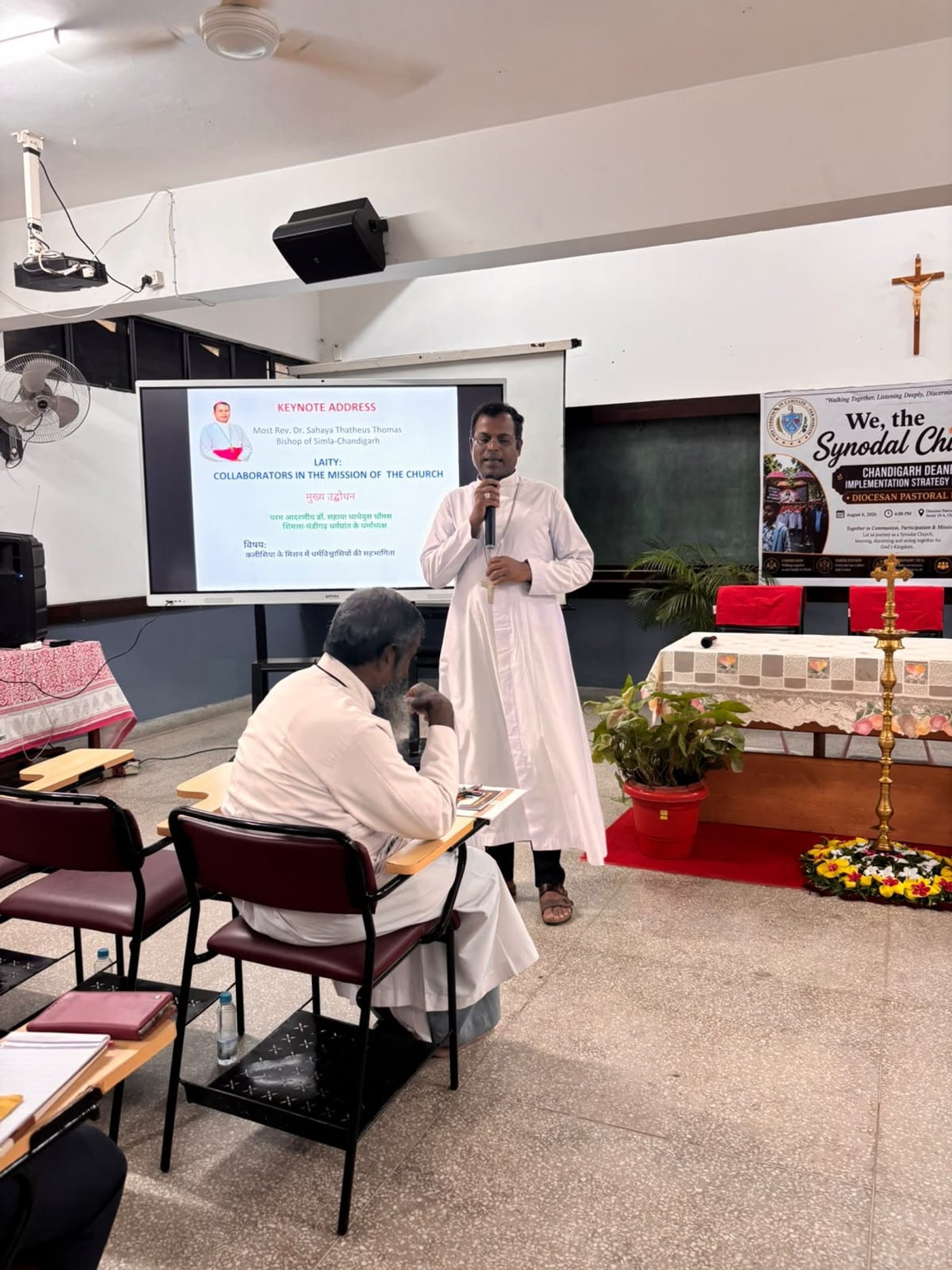Most Rev. Dr. Sahaya Thatheus Thomas highlighted the central role of family faith formation