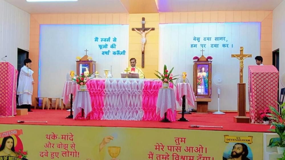 The Holy Eucharist was celebrated by Fr. John Maria Vianney