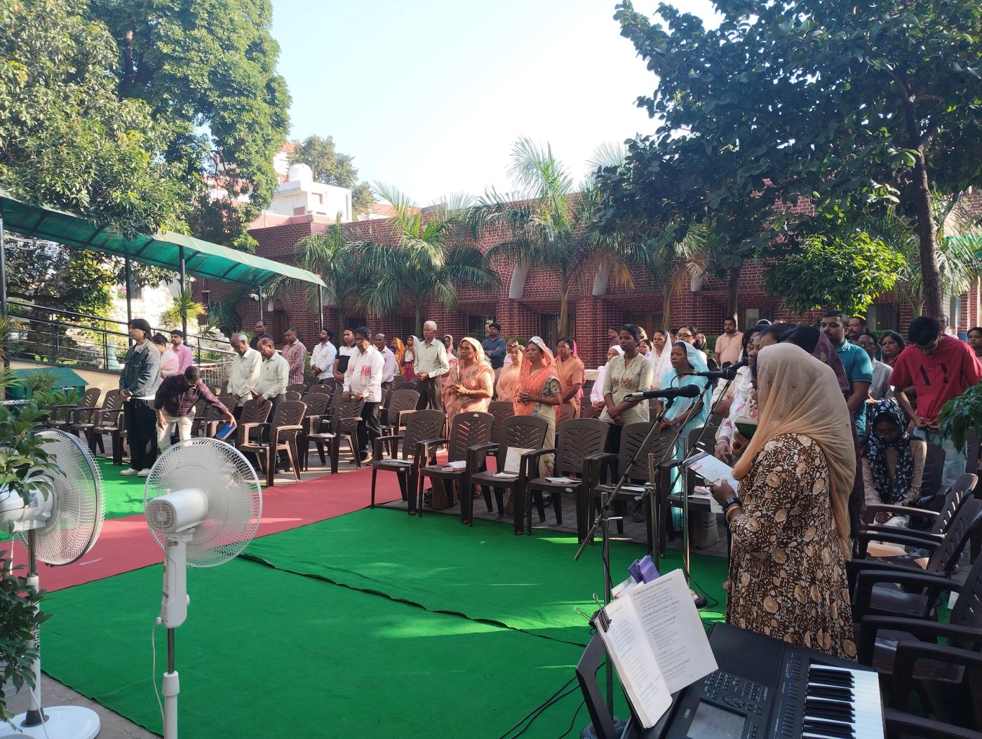 The celebration was a beautiful occasion of prayer and reflection