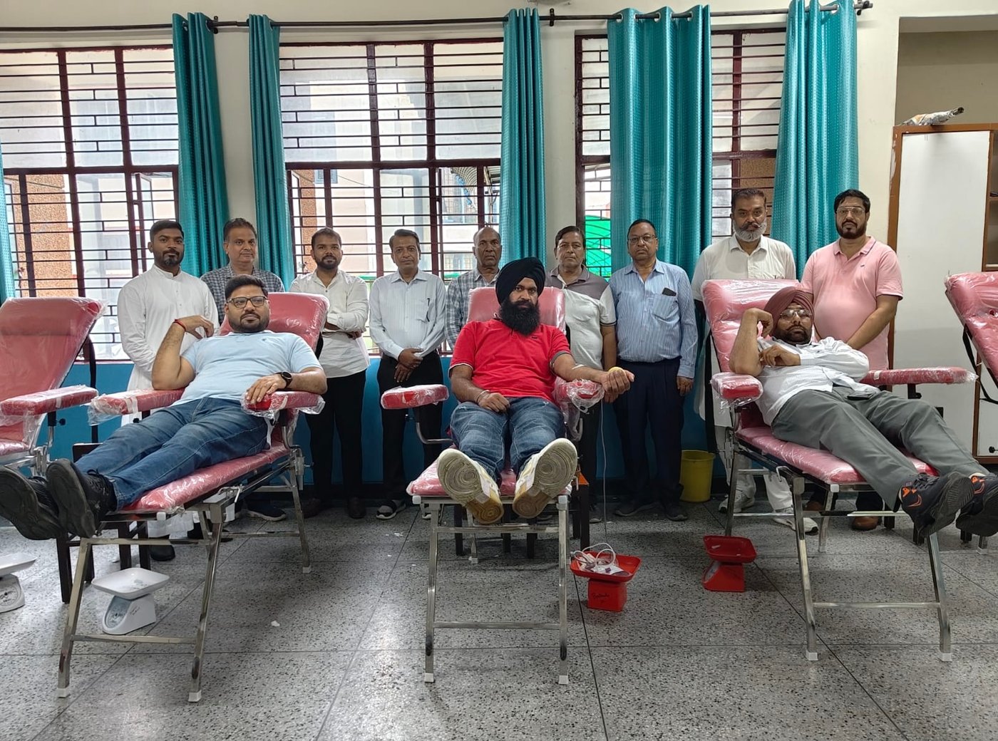 The participation of parents, teachers, staff members and well-wishers