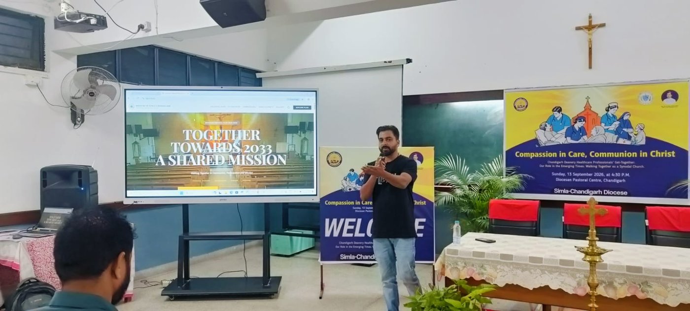 Quick overview of “Diocesan Pastoral Plan” website by Mr. Happy Shergill