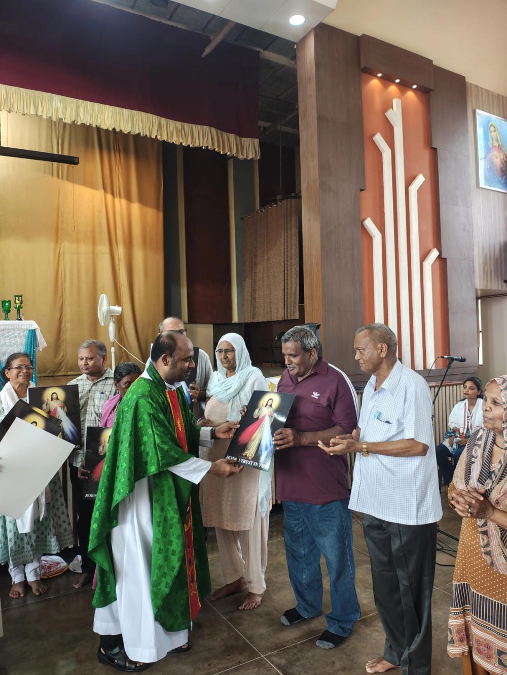 Honouring the grandparents of the parish