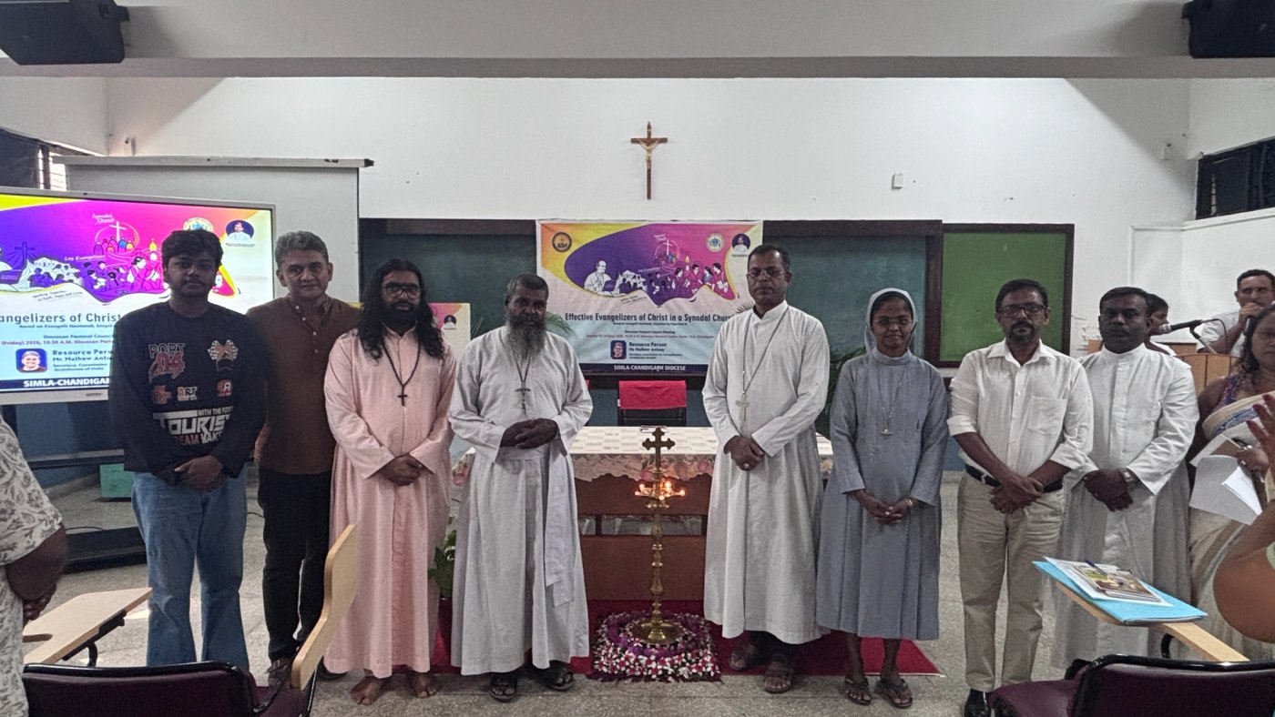 The passage set the tone for the day’s reflection on discipleship and evangelisation.