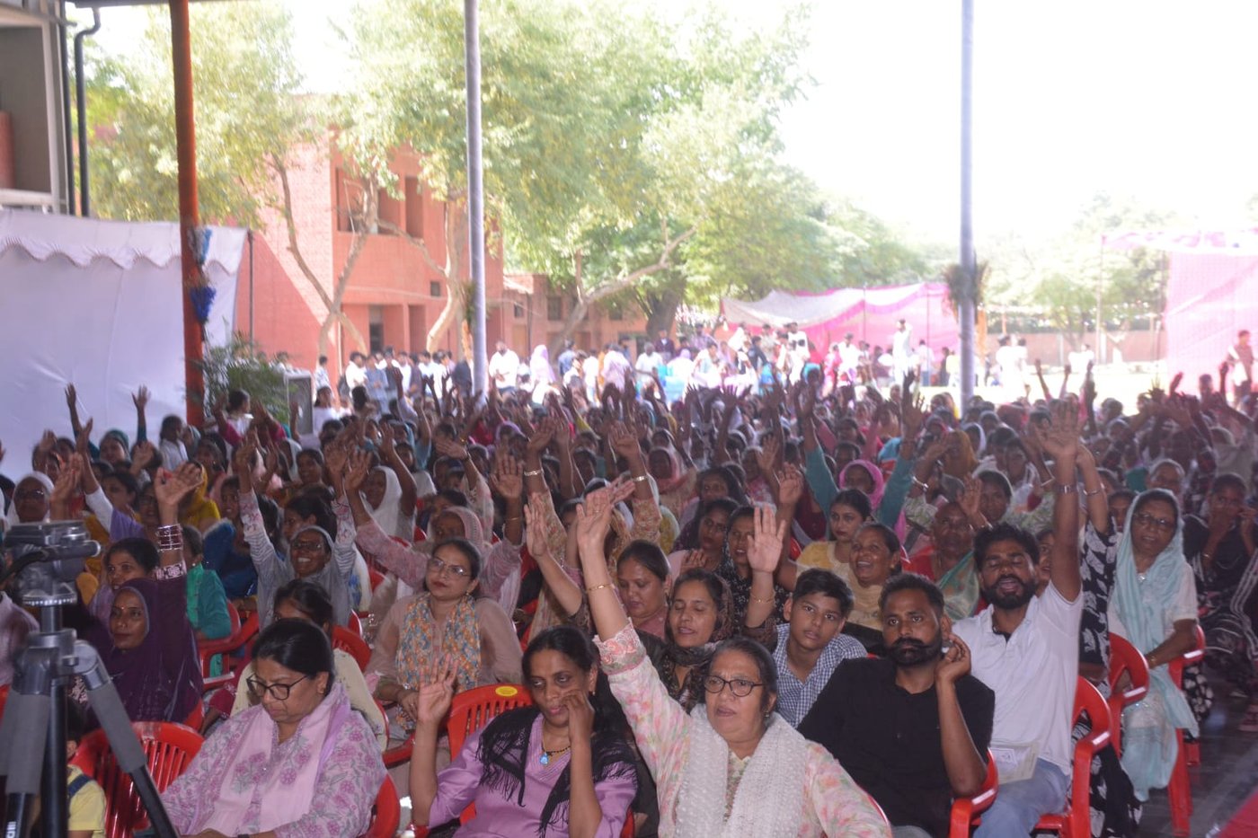Satsang and healing prayer