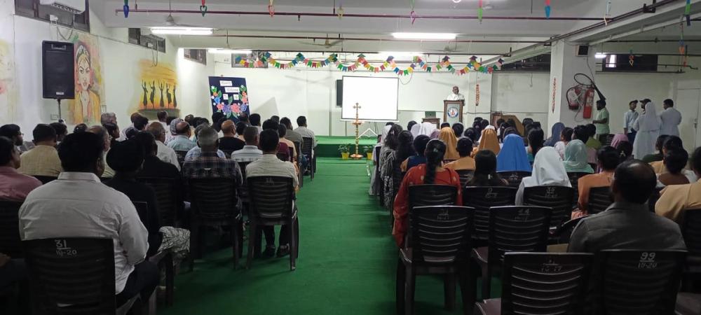 Fr. John Thatheus, warmly welcomed the "pastoral plan team" and parish priests